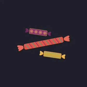 Candy computer symbol Stock Illustration