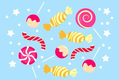 Candy Concept Illustration Stock Illustration