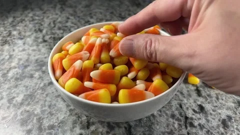 Candy Corn 10 Stock Footage 315704095