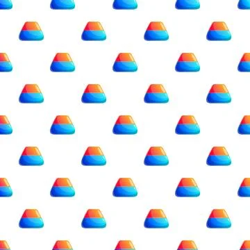 Candy corn colorful pattern illustrating sweet food background Stock Illustration