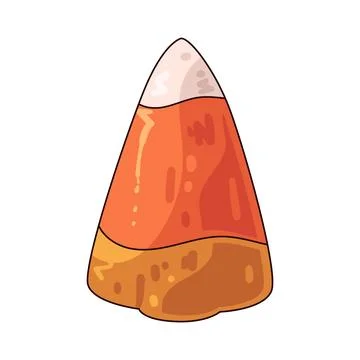 Candy Corn illustration Stock Illustration