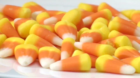 Candy corn loop V2 - HD  Stock Footage 504814