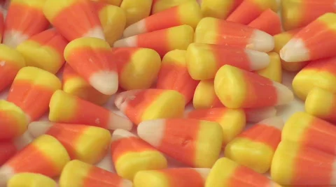 Candy corn loop V3- HD  Stock Footage 504840