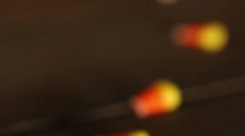 Candy Corn Trail on Floor Stock Footage 57750309