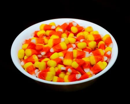 Candy corn is where it is at Foto stock