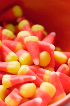 Candy corns Stock Photos