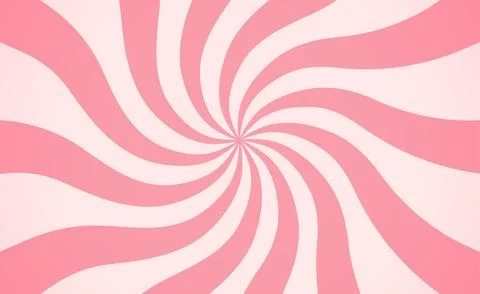 Candy cream background pink pattern. Candy ice cream texture swirl spiral sweet Illustrazione stock