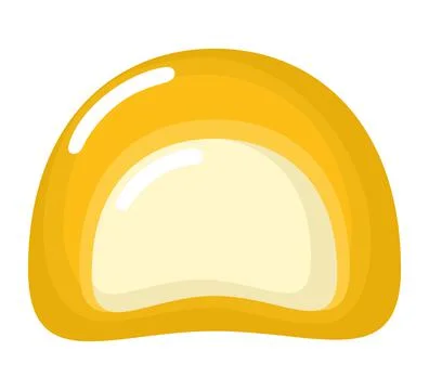 Candy with cream Stock Illustration