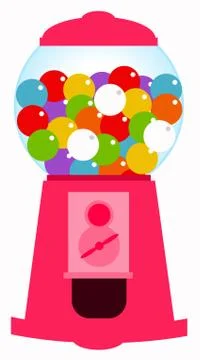Candy dispenser Stock Illustration
