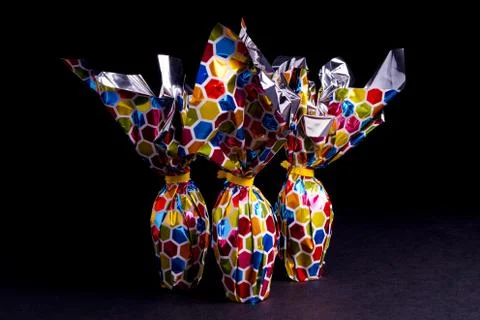 Candy Easter egg Stock Photos