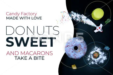 Candy Factory Mockup PSD Template