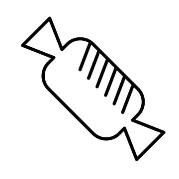Candy flat illustration on white 스톡 일러스트