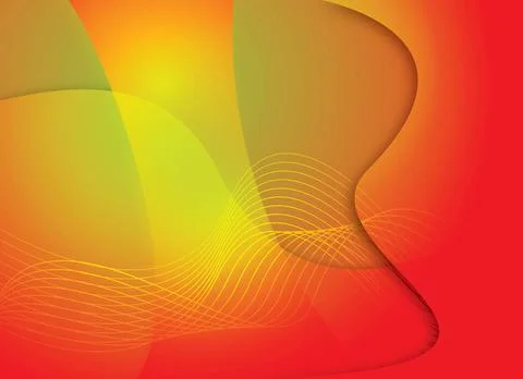 Candy flow warm Abstract warm background with flowing lines and random sha... Stock Photos