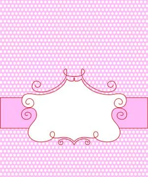 Candy frame Stock Illustration