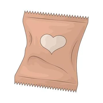 Candy Gift Bag illustration Stock Illustration
