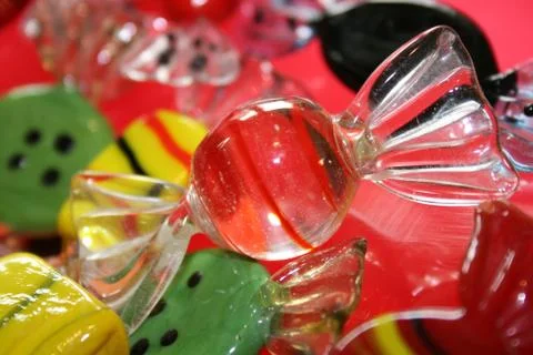 Candy of glass Stockfoto's
