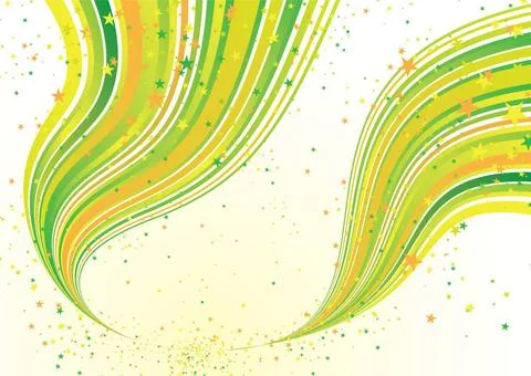 Candy green flow Abstract rainbow background with flowing lines and random... Stock Photos