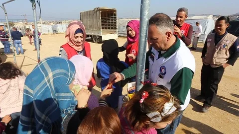 Candy of happiness Stock Footage 96027716