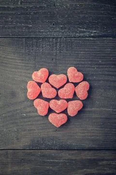 Candy heart Stock Photos