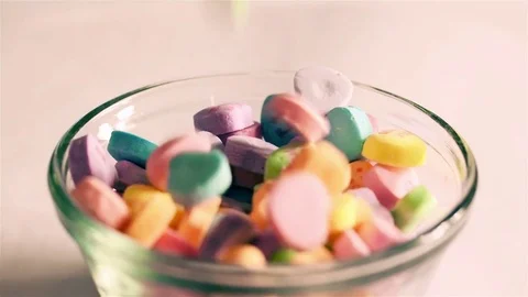 Candy Hearts 스톡 동영상 71552410