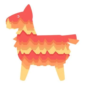 Candy horse icon cartoon vector. Cute toy Illustrazione stock