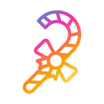 Candy icon gradient style valentine illustration vector element and symbol .. Ilustração Stock