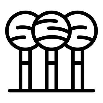 Candy icon outline vector. Cake pop Stock Illustration