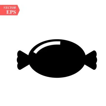 Candy icon. Vector candy icon. Candy symbol Stock Illustration