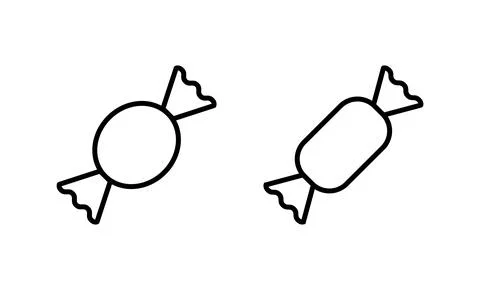 Candy icon vector. candy sign and symbol. Stock Illustration