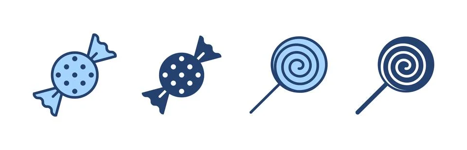Candy icon vector. candy sign and symbol. Stock Illustration