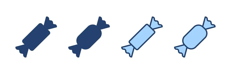 Candy icon vector. candy sign and symbol. Stock-Illustration