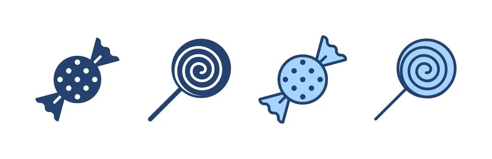 Candy icon vector. candy sign and symbol. Stock-Illustration
