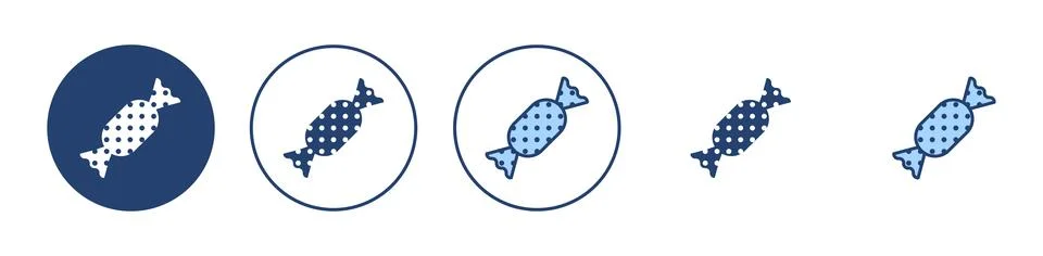 Candy icon vector. candy sign and symbol. Stock Illustration