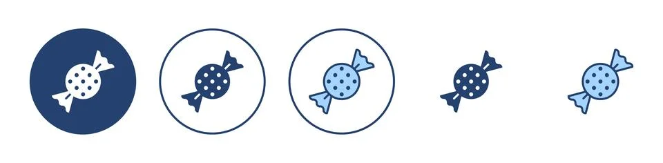 Candy icon vector. candy sign and symbol. Stock Illustration