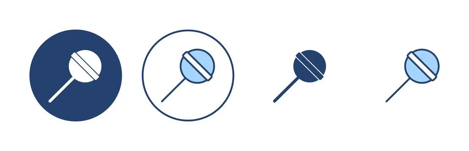 Candy icon vector. candy sign and symbol. Stock Illustration