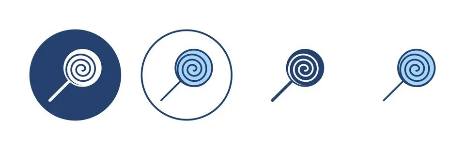 Candy icon vector. candy sign and symbol. Stock Illustration