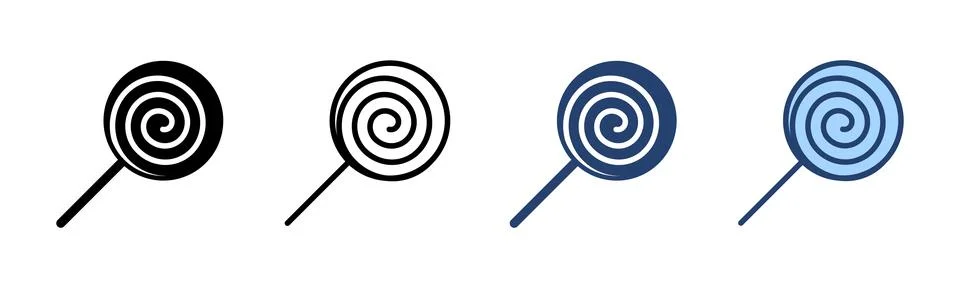Candy icon vector. candy sign and symbol. Stock Illustration