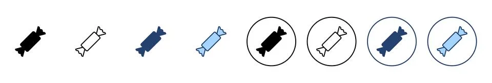 Candy icon vector. candy sign and symbol. Stock Illustration