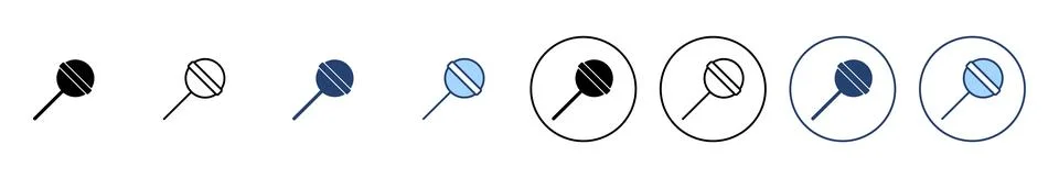 Candy icon vector. candy sign and symbol. Stock Illustration