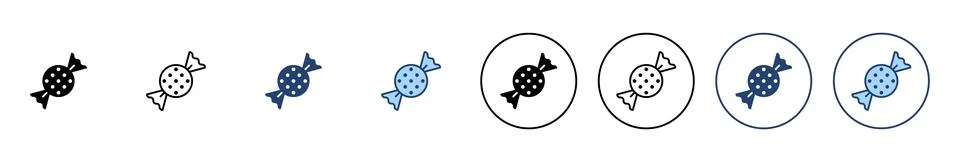 Candy icon vector. candy sign and symbol. Stock Illustration