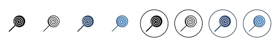 Candy icon vector. candy sign and symbol. Stock Illustration