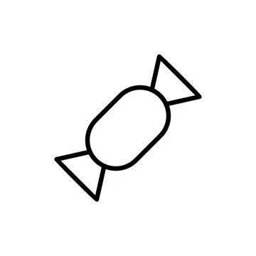 Candy icon vector. candy sign and symbol. Stock Illustration