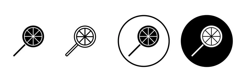 Candy icon vector. candy sign and symbol. Stock Illustration