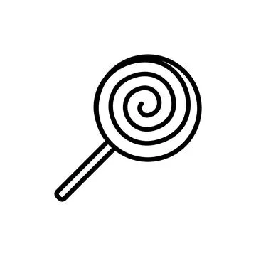 Candy icon vector. candy sign and symbol. Stock Illustration
