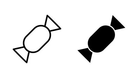 Candy icon vector. candy sign and symbol. Stock Illustration