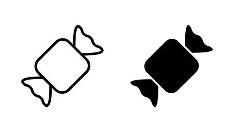 Candy icon vector. candy sign and symbol. Stock Illustration
