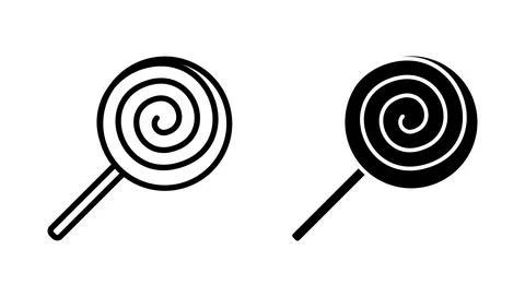 Candy icon vector. candy sign and symbol. Stock Illustration