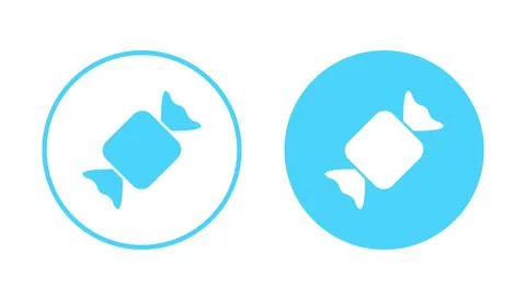 Candy icon vector. candy sign and symbol. Stock Illustration