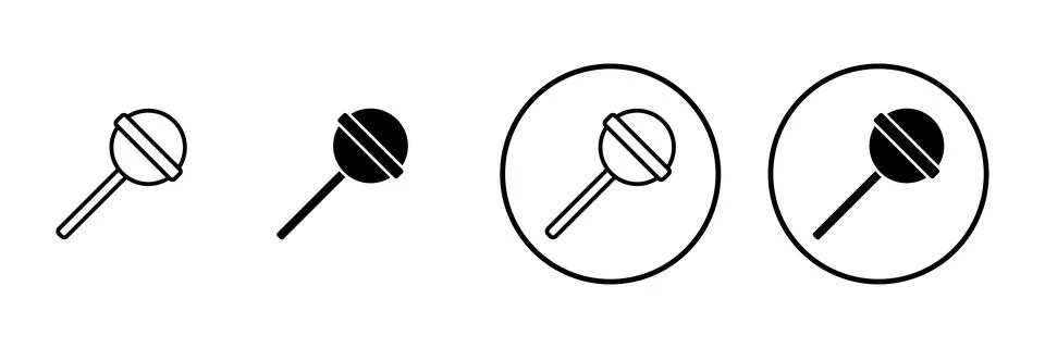 Candy icon vector. candy sign and symbol. Stock Illustration