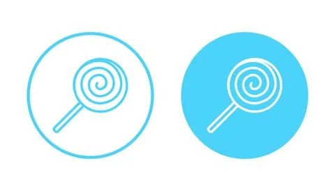 Candy icon vector. candy sign and symbol. Stock Illustration